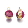 Natural Regalite/Imperial Jasper/Sea Sediment Jasper Charms X-G-T111-11E-4