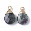 Natural Ruby in Zoisite Pendants X-G-S359-017A-2