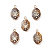 Natural Tiger Eye Pendants X-G-K333-01J-1
