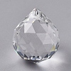 Transparent K9 Glass Pendants GLAA-WH0015-35H-1