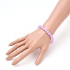 Acrylic Stretch Beaded Bracelets BJEW-JB05714-06-3