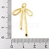 Rack Plating Brass Pendants X-KK-C044-04G-3