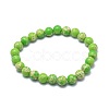 Synthetic Regalite Bead Stretch Bracelets BJEW-K212-B-027-1-1