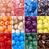 360Pcs 12 Colors Imitation Jade Acrylic Beads MACR-TA0001-71-2