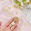 10Pcs Brass Pendants KK-BBC0023-76-3