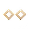 Ion Plating(IP) 304 Stainless Steel Charms X-STAS-G127-07G-1