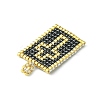 Handmade MIYUKI Japanese Seed Loom Pattern Seed Beads PALLOY-MZ00125-01-2