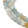 Natural Flower Amazonite Beads Strands G-G085-B09-01-3