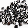 Diamond Shaped Cubic Zirconia Pointed Back Cabochons ZIRC-R004-10mm-02-1
