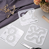 3Pcs 3 Styles Quilting Template TOOL-GF0003-39-4