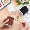 3 Rolls 3 Colors Faux Suede Cord LW-PH0002-23-3