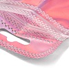 Plastic Glitter Holographic Packaging Yin-yang Resealable Bags OPP-D003-04A-3