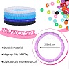 30Pcs 15 Colors Polymer Clay Heishi Surfer Stretch Bracelets Set BJEW-SW00134-2
