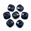Pointed Back Glass Rhinestone Cabochons RGLA-T032-10x10mm-14-1