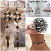 8/0 Electroplate Glass Seed Beads SEED-Q004-02-3