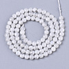 Natural Rainbow Moonstone Beads Strands G-R462-010-2