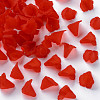 Transparent Acrylic Bead Caps PL551-C12-1