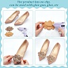 4Pcs 2 Colors Cloth Rhinestone Shoe Decorations FIND-FG0003-55-4