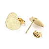 Ion Plating(IP) 304 Stainless Steel Stud Earring Findings STAS-I183-02B-G-3
