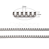 Tarnish Resistant 304 Stainless Steel Venetian Chains CHS-K001-34A-2