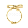 Ion Plating(IP) 304 Stainless Steel Open Cuff Rings for Women LS-RJEW-S409-01G-03-3