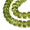 Transparent Glass Beads Strands GLAA-Q114-01A-A11-3