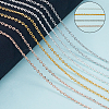 DIY Iron Cable Chains Bracelets Necklaces Making Kits DIY-SP0002-14A-4