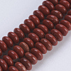 Natural Red Jasper Beads Strands G-P354-05-4x2mm-1