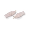 Natural Rose Quartz Carved Pendants G-G314-01G-04-2