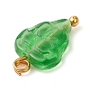 Czech Glass Charms PALLOY-JF04468-01-5