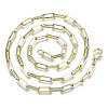 Brass Paperclip Chains MAK-S072-14A-14KC-2