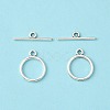 Tibetan Style Toggle Clasps X-TIBEP-A12208-S-LF-3