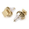Ion Plating(IP) 304 Stainless Steel Stud Earrings for Women EJEW-B109-04C-G-2