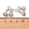 Alloy Crystal Rhinestone Pendants RB-CBAD317-01P-2