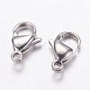 Tarnish Resistant 316 Surgical Stainless Steel Lobster Claw Clasps 316-FL15A-2