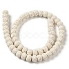 Natural Lava Rock Dyed Beads Strands X-G-Z036-A01-04-2