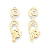 201 Stainless Steel Pendants STAS-N090-LA930-2-3