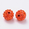 Pave Disco Ball Beads RB-H258-10MM-236-2