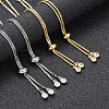 Rack Plating Eco-Friendly Brass Chain Bracelet Making KK-CJ0001-27-8