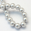Baking Paint Glass Pearl Bead Strands HY-Q003-3mm-62-4