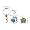 DIY Pet Keychain Makings DIY-TA0002-81-7