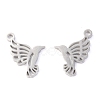 Non-Tarnish 304 Stainless Steel Pendants STAS-O142-37P-2