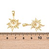 Brass Pendents KK-R212-06G-03-3