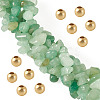 1 Strand Natural Green Aventurine Chip Beads Strands G-TAD0001-02A-1