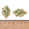 304 Stainless Steel Enamel Pendants SA-CBAD60D-05G-3