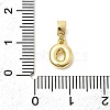 Brass Letter Charms KK-G554-22G-O-3