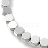 Electroplated Synthetic Non-magnetic Hematite Beads Strands G-C154-B01-01C-3