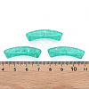 Transparent Crackle Acrylic Beads CACR-S009-001A-N68-4