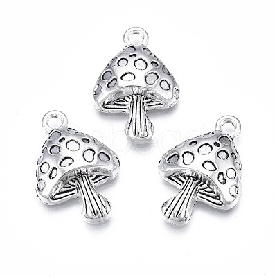 Tibetan Style Alloy Pendants TIBE-T010-40AS-1