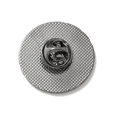 Eight-Diagram Tactics with Yin Yang Enamel Pin JEWB-K008-01B-1